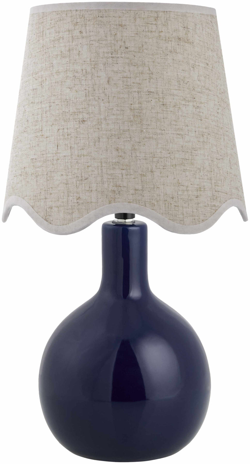 Atenxoxola Navy Translucent Table Lamp