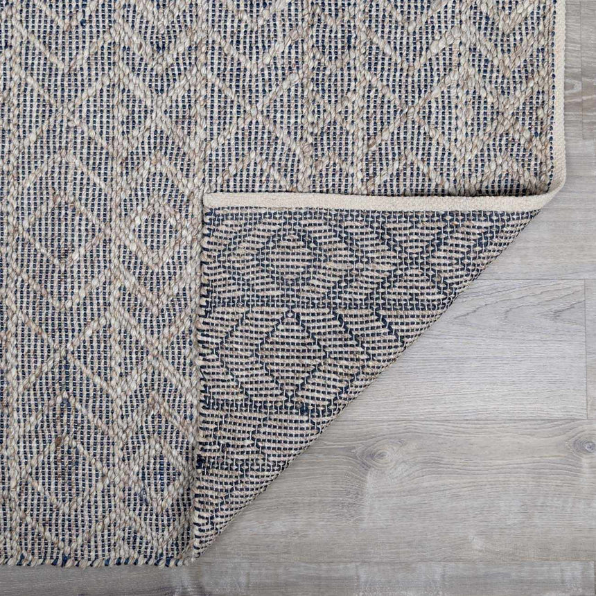 Ironia Handmade Faux Silk Rug - Clearance