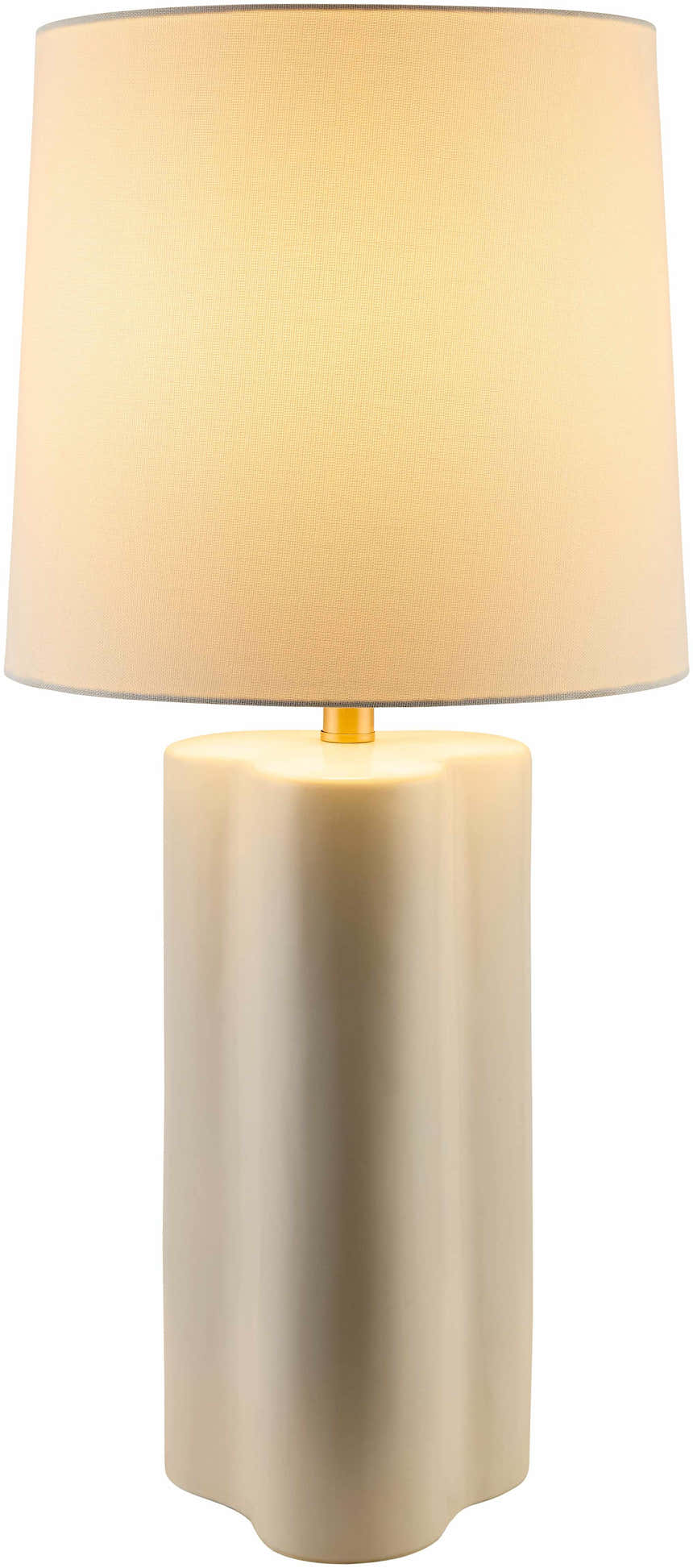 Jauharabad White Table Lamp