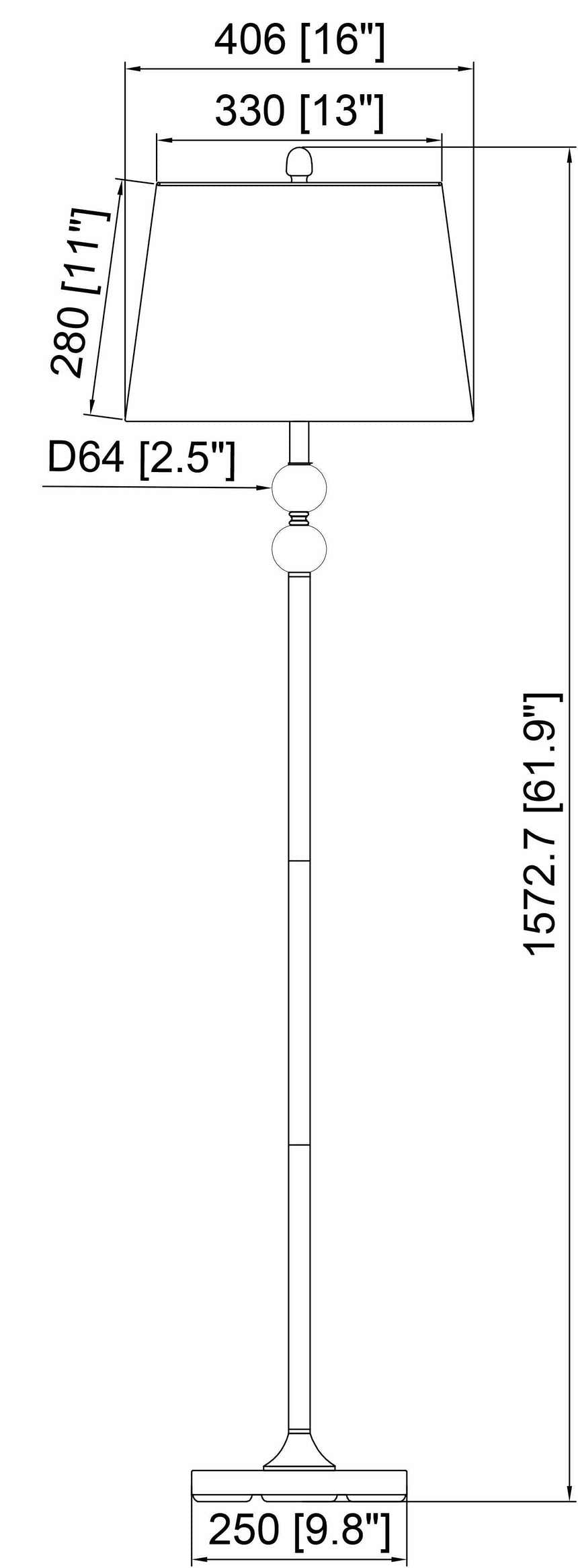 Wasserburg Floor Lamp