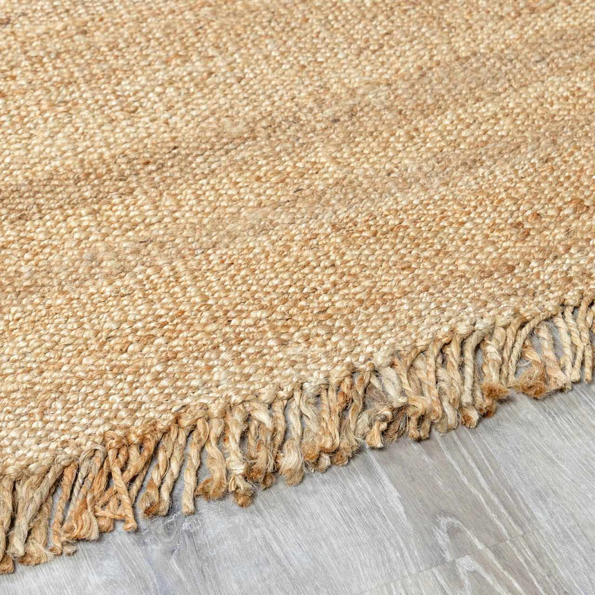 Made to Order Custom Size Oaks Jute Rug