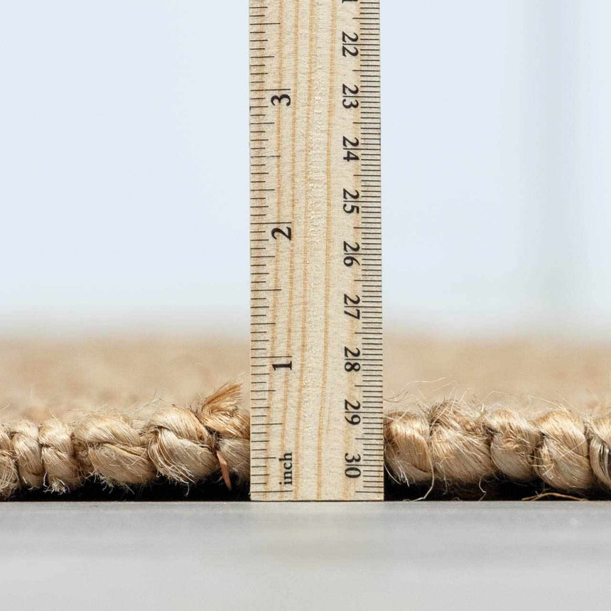 Made to Order Custom Size Oaks Jute Rug