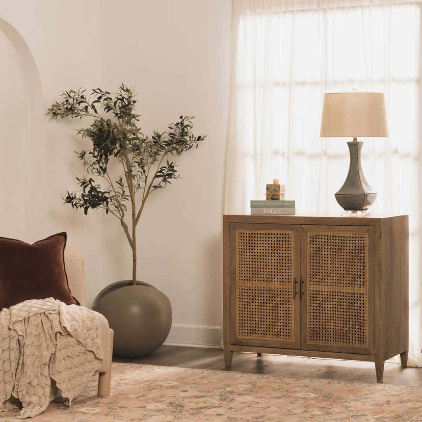 Kalilangan Gray Ceramic Table Lamp