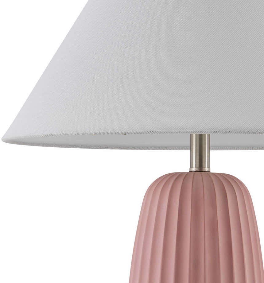 Keerbergen Brick Red Table Lamp