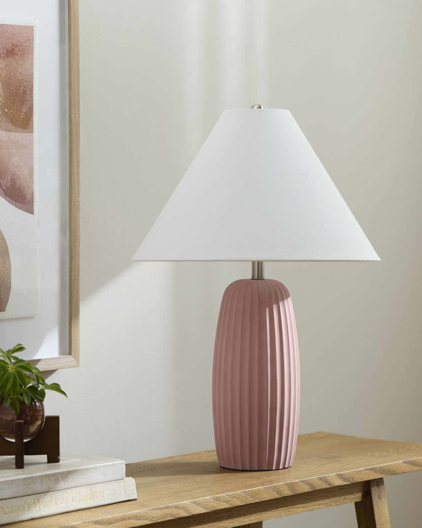 Keerbergen Brick Red Table Lamp