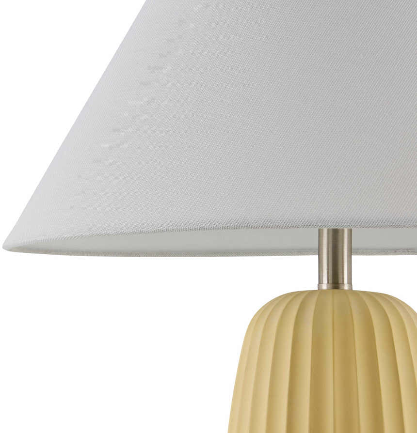 Keerbergen Yellow Table Lamp
