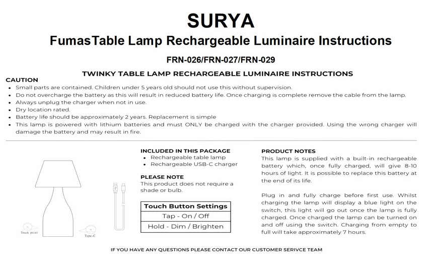 Karakenja Table Lamp