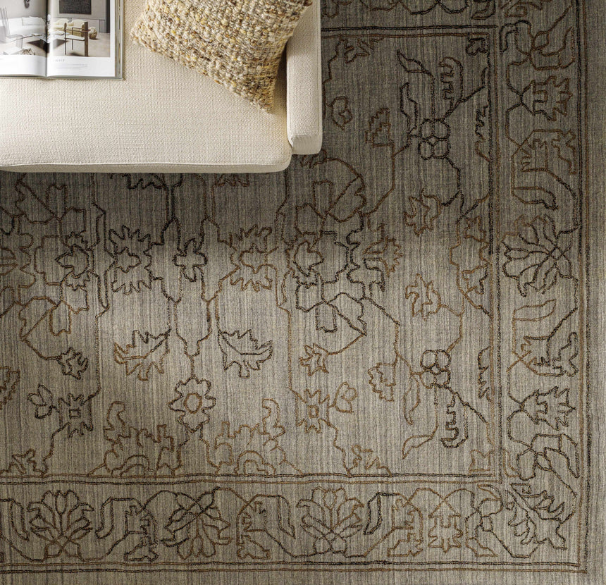 Kettlersville Premium Viscose Area Rug