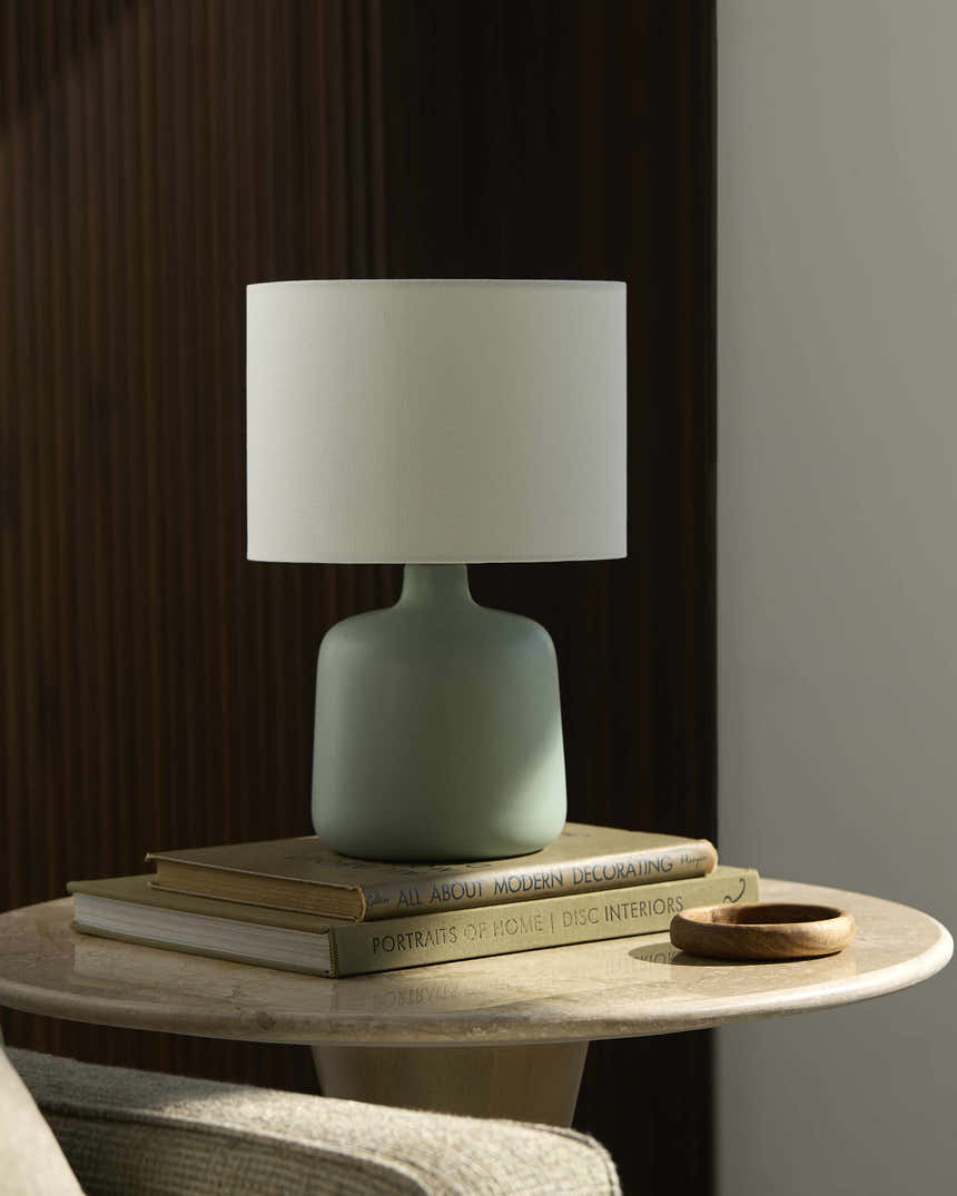 Khirkiyan Green Table Lamp