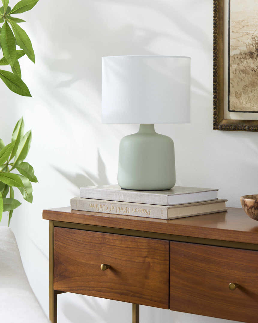Khirkiyan Light Green Table Lamp
