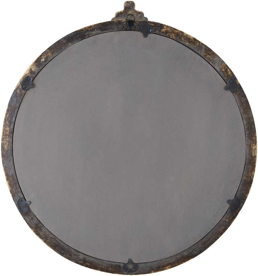 Kandersteg Dark Red Accent Mirror
