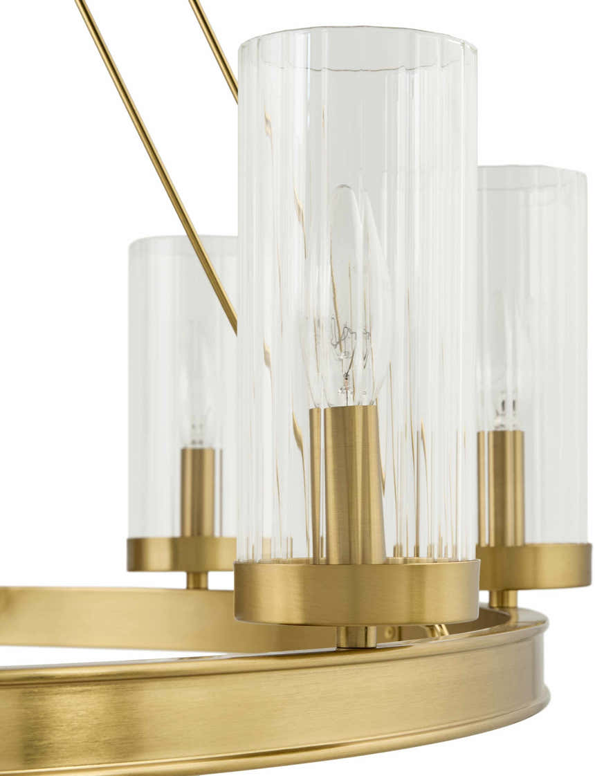 Kaufering Metallic - Brass Chandelier