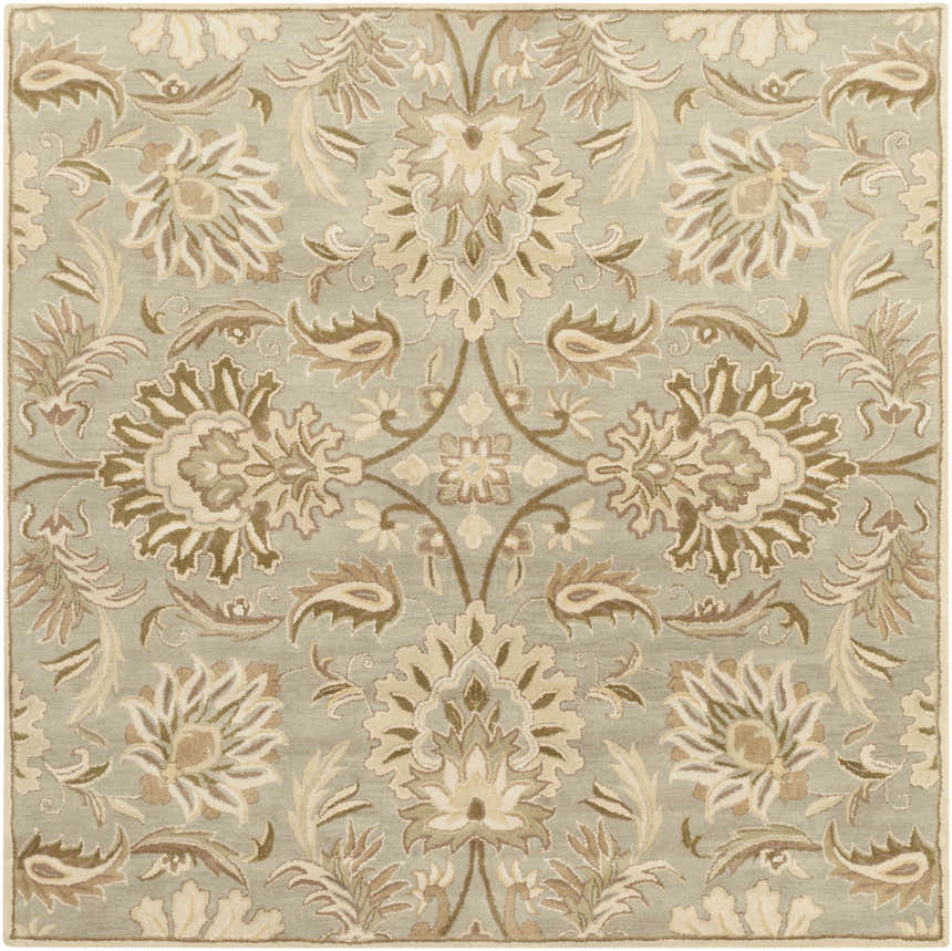 Made to Order Custom Size Chesterton Hand Tufted Ivory 1111 Area Rug
