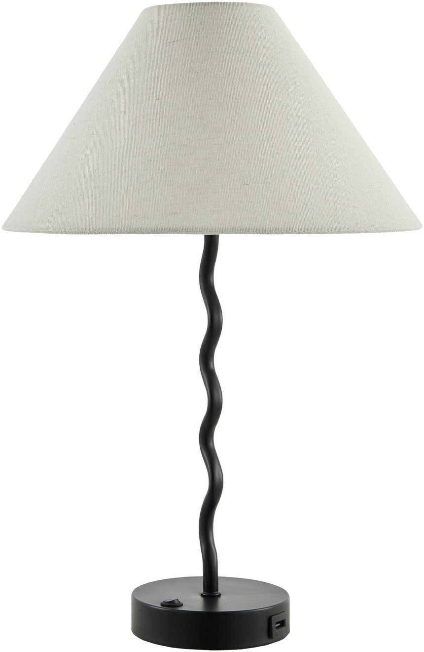 Kamyanyets Black Table Lamp