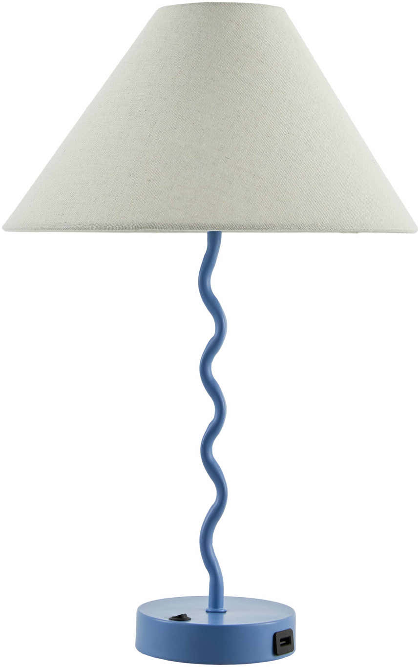 Kamyanyets Blue Table Lamp