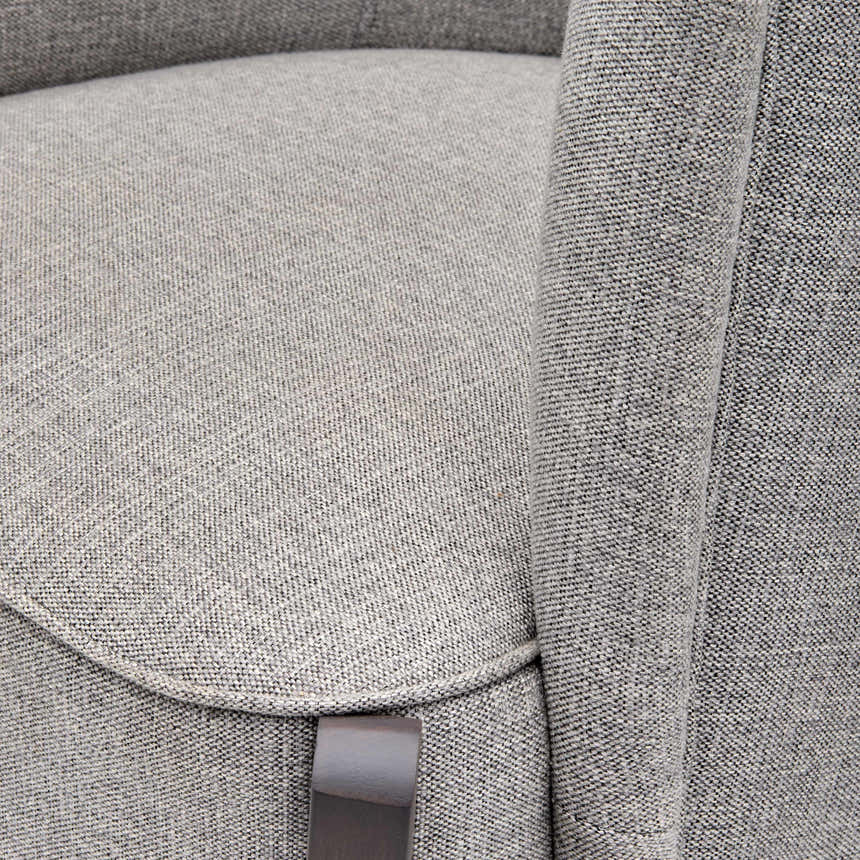 Karabulak Modern Gray Tub Accent Chair