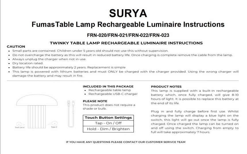 Kranenburg Blue Table Lamp