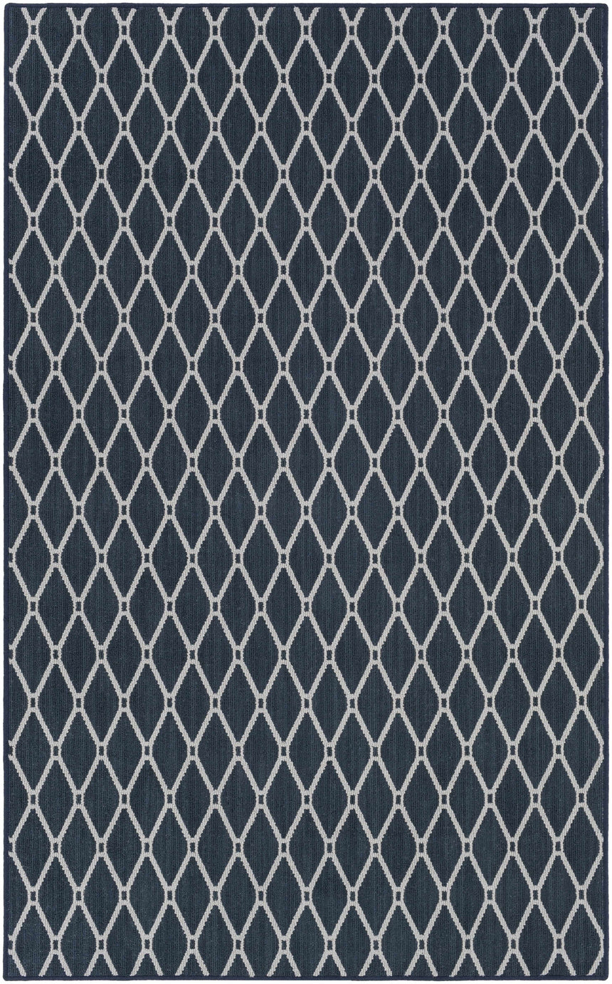Leilani Dark Blue Cut and Sew Custom Rug