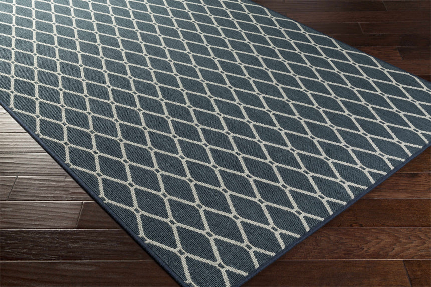 Leilani Dark Blue Cut and Sew Custom Rug