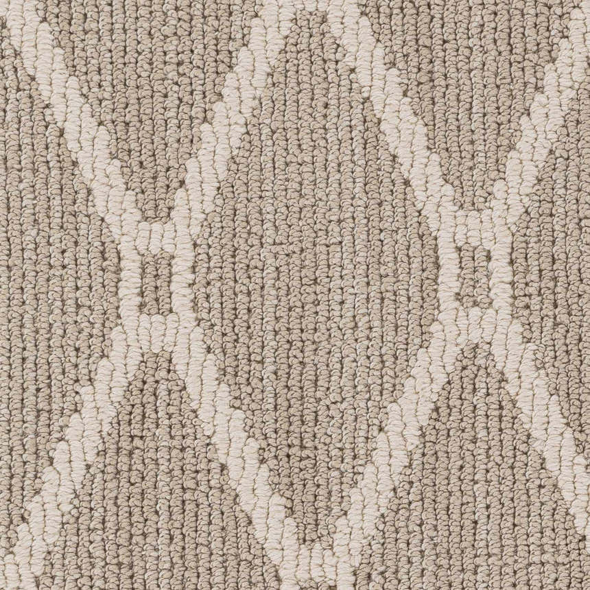 Leilani Light Brown Cut and Sew Custom Rug