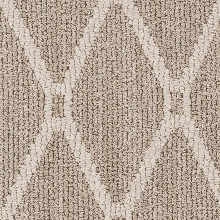 Leilani Light Brown Cut and Sew Custom Rug