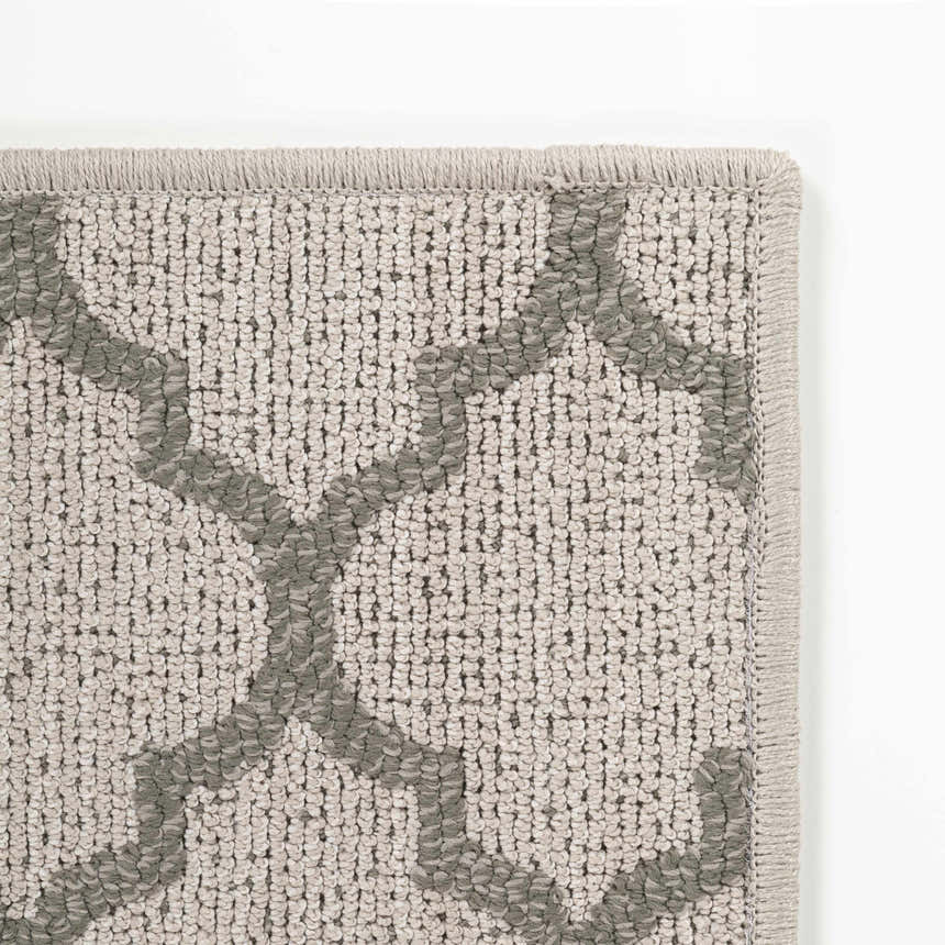 Leora Off White Cut and Sew Custom Rug
