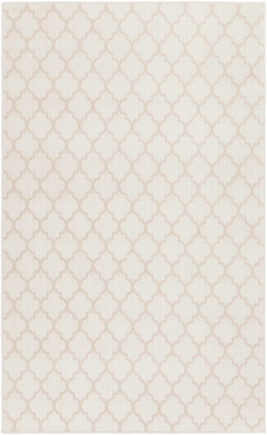 Leora Beige Cut and Sew Custom Rug