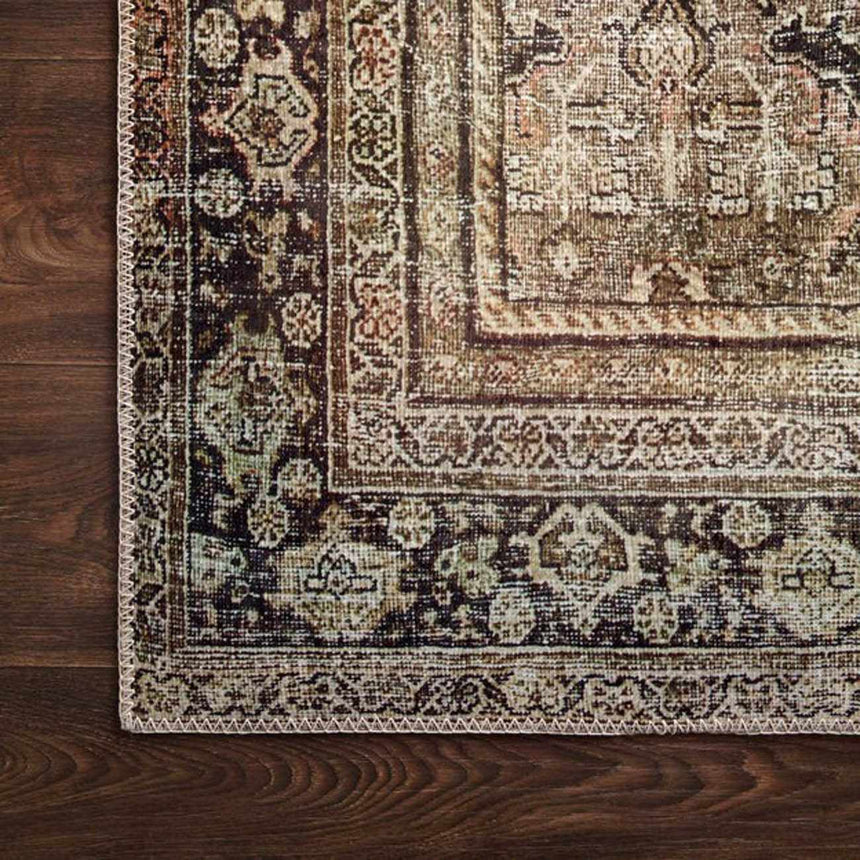 Loloi Layla Printed LAY-03 Olive/Charcoal Rug