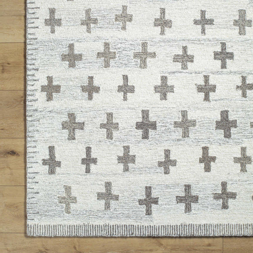 Made to Order Custom Size Lotta Ivory Modern Wool Rug