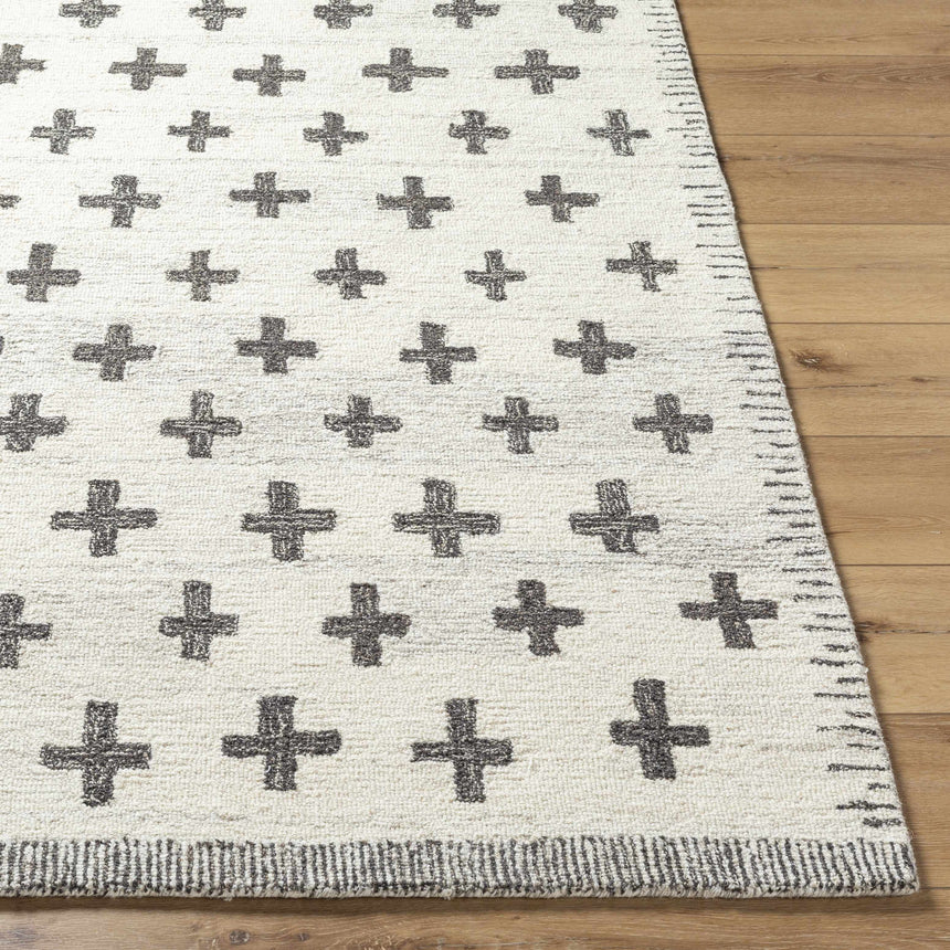Made to Order Custom Size Lotta Light Silver Modern Wool Rug