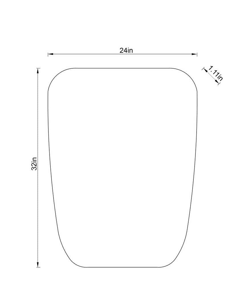 Orbassano Gold Frame Round Mirror