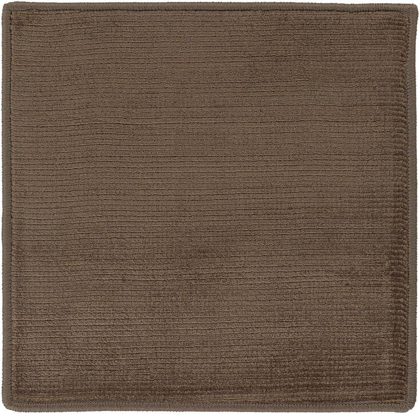 Lori Dark Brown Hand Loomed Cut and Sew Custom Rug
