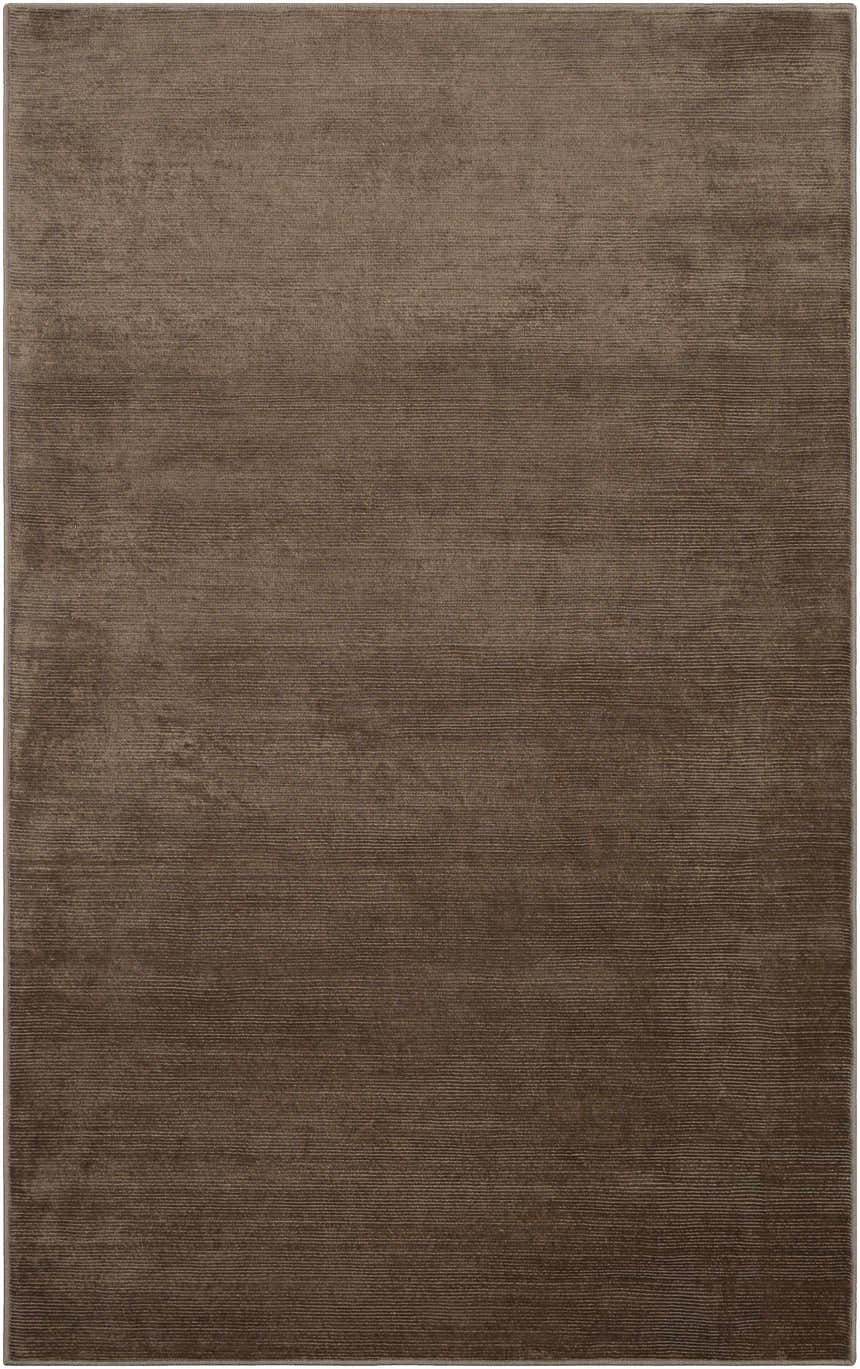 Lori Dark Brown Hand Loomed Cut and Sew Custom Rug