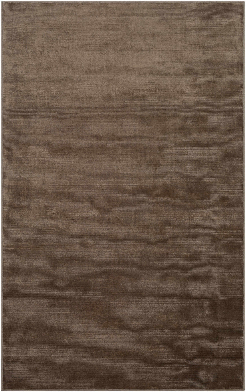Lori Dark Brown Hand Loomed Cut and Sew Custom Rug