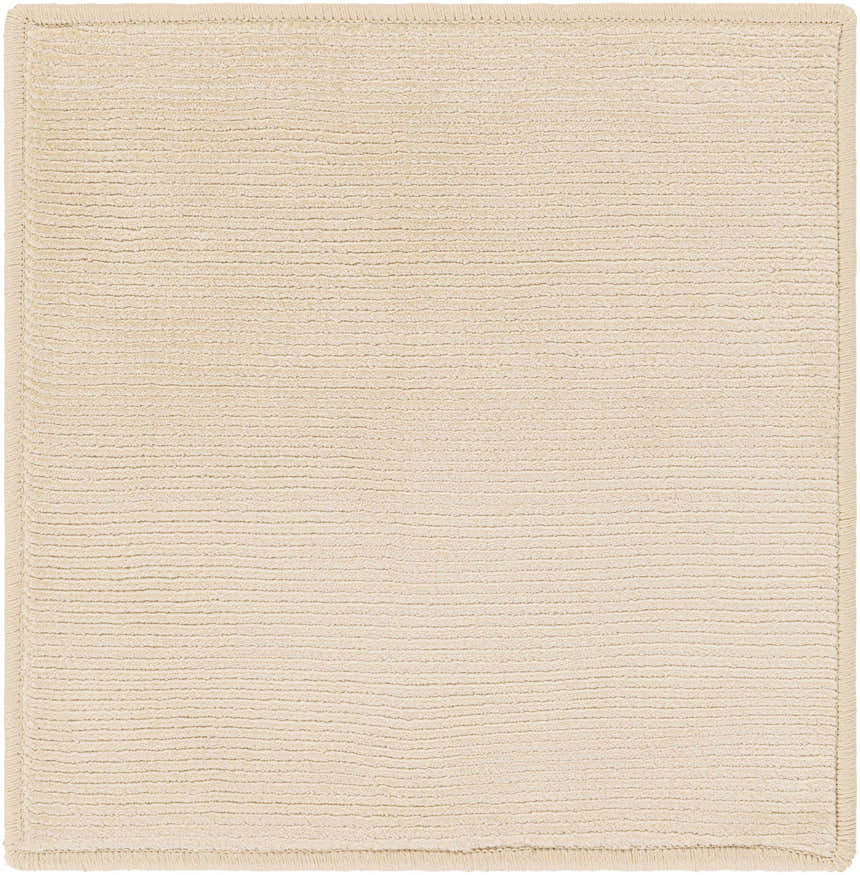 Lori Beige Hand Loomed Tencel Cut and Sew Custom Rug