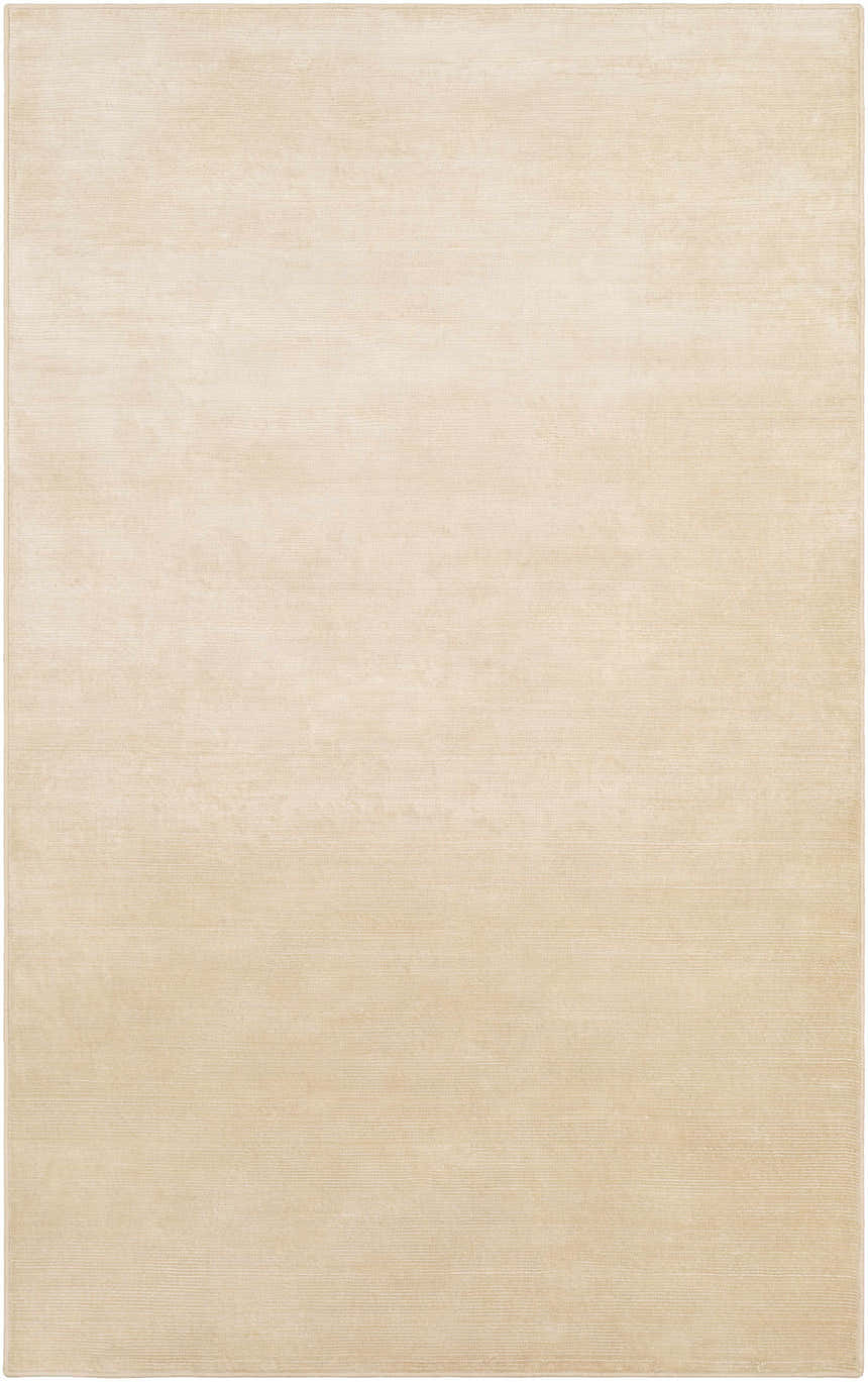 Lori Beige Hand Loomed Tencel Cut and Sew Custom Rug