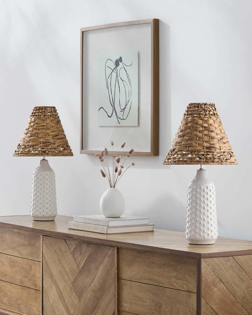 Lermontovo White Table Lamp