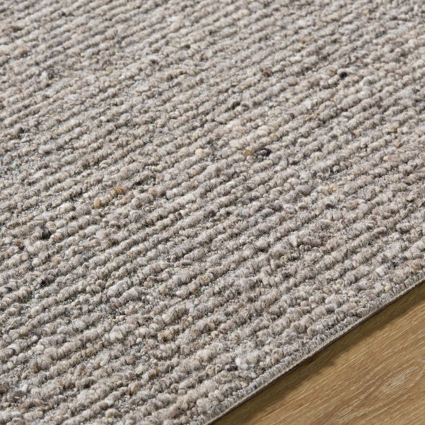 Made to Order Custom Size Winta Taupe Wool Area Rug