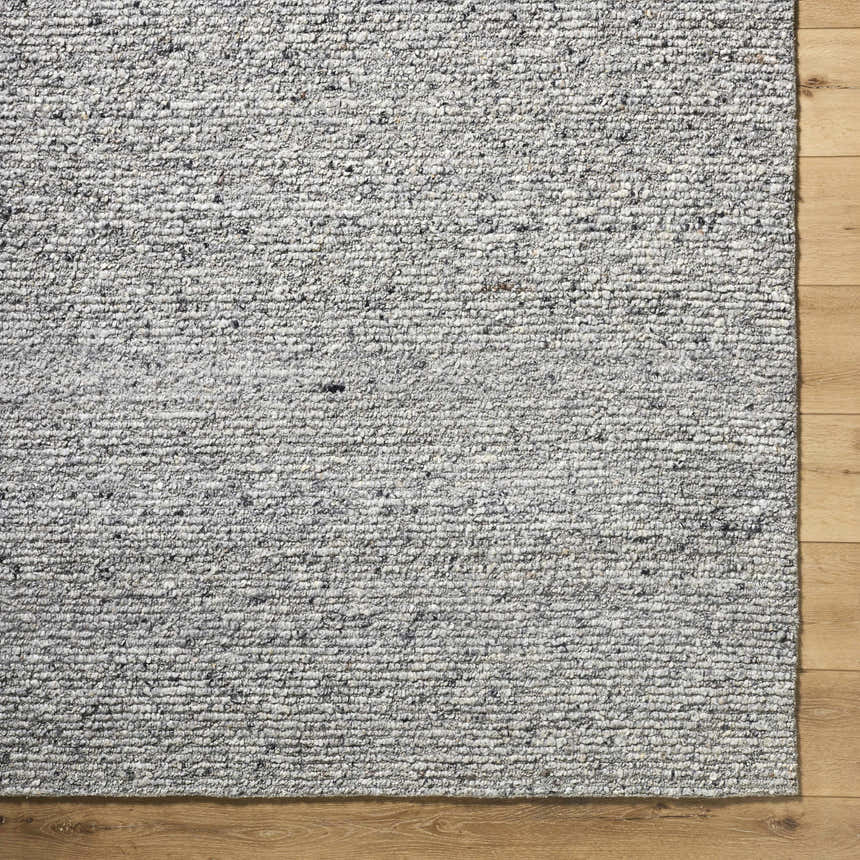 Made to Order Custom Size Winta Charcoal Wool Area Rug