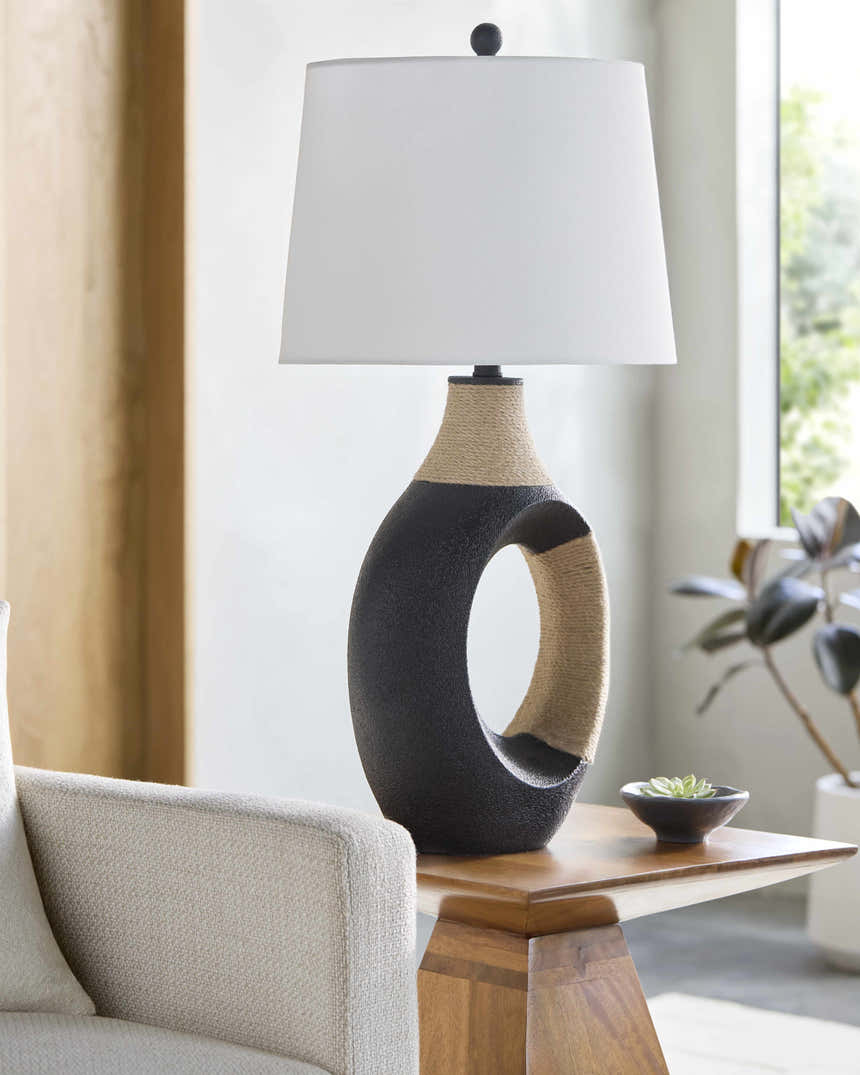 Likhovskoy Black Table Lamp
