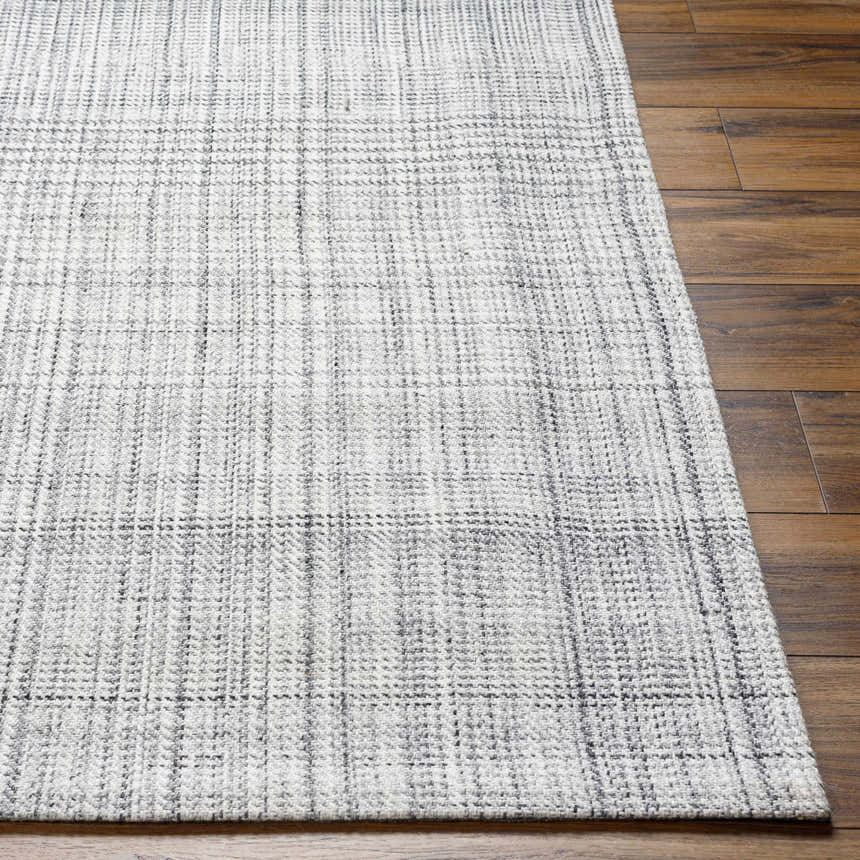 Made to Order Custom Size Lubna Light Slate Area Rug