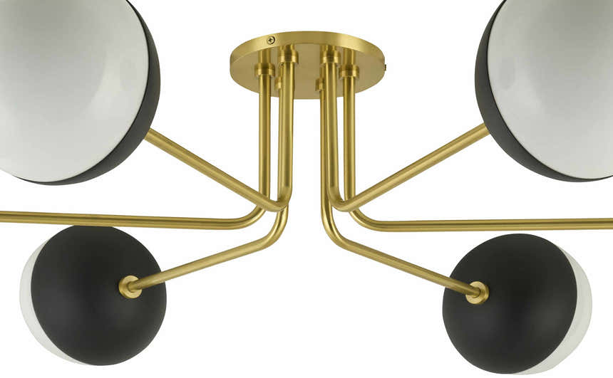 Tan Traditional Pendant Light with glass details for kitchen islands or dining areas