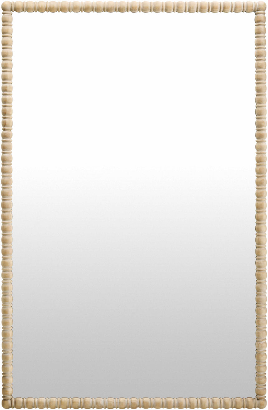 Galey Dark Red Alix x Livabliss Karling Blair Accent Mirror