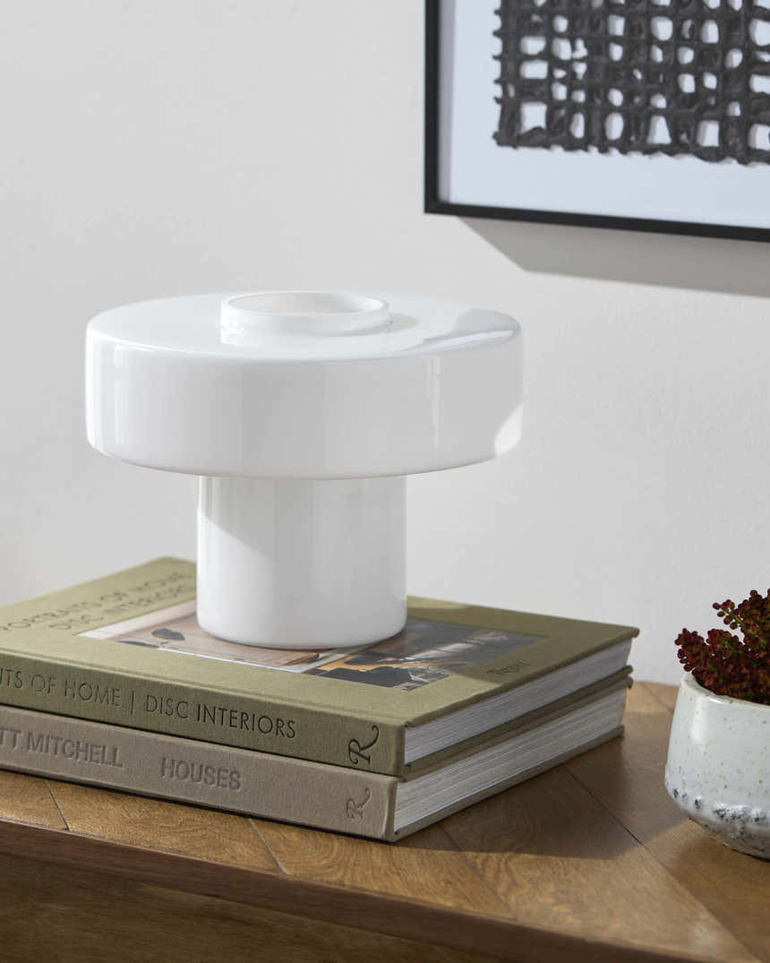 Lauenhagen Light Gray Table Lamp