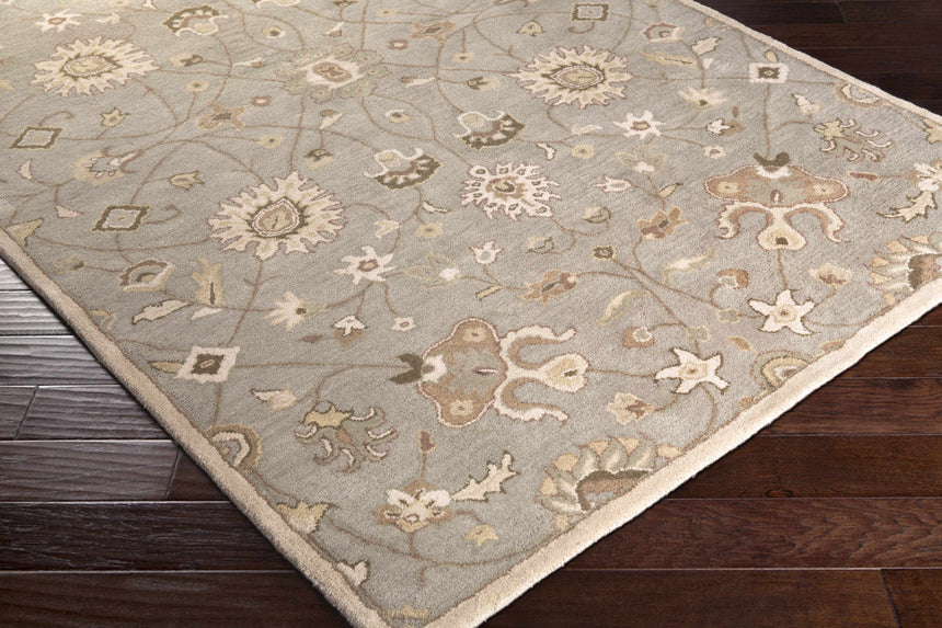 Made to Order Custom Size Logville Hand Tufted Light Olive 1121 Area Rug