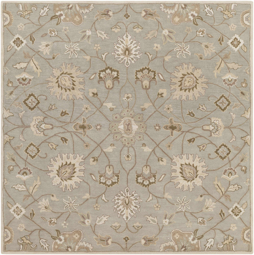 Made to Order Custom Size Logville Hand Tufted Light Olive 1121 Area Rug