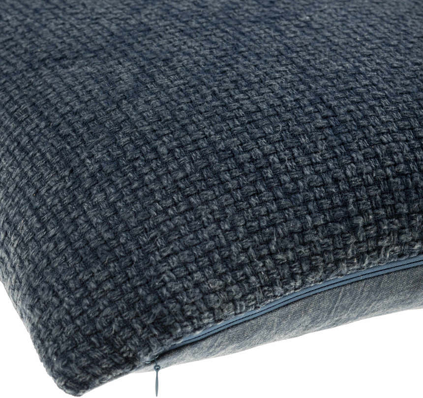 Loki Deep Teal Square Throw Pillow - Clearance