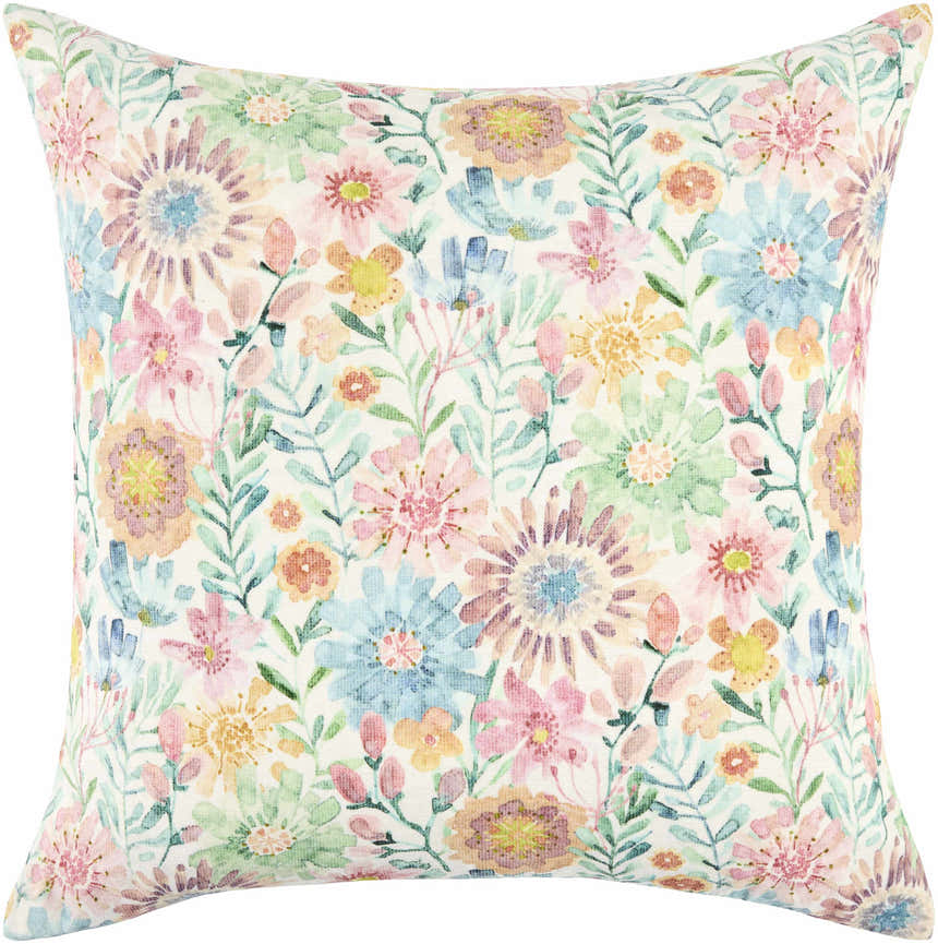 Amithi Yellow Throw Pillow