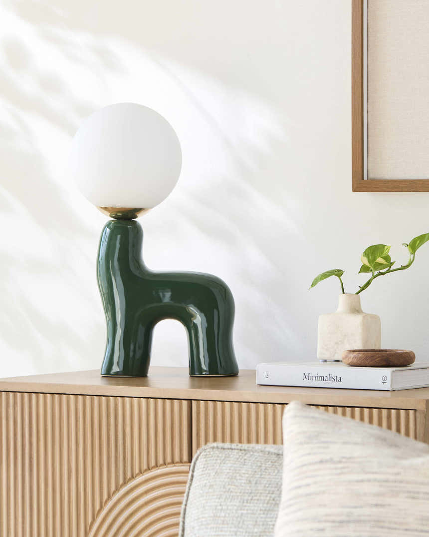 Lindoeste Green Table Lamp