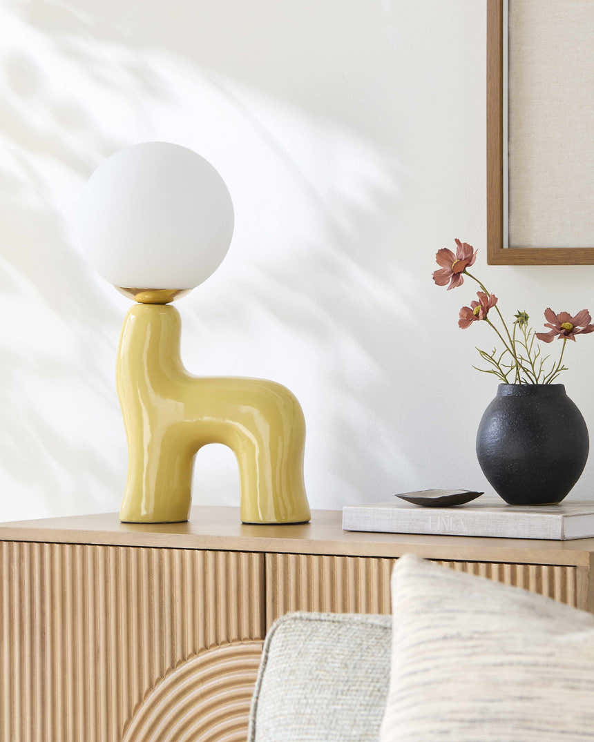 Lindoeste Yellow Table Lamp